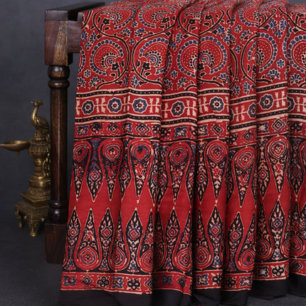 Collection image for: Ajrakh Printed Sarees - Dola Silk & Modal Silk