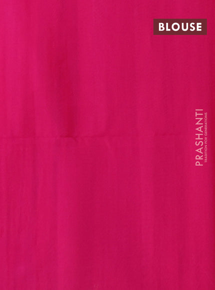 Kora silk cotton saree dual shade of mustard and pink with thread woven buttas and simple border