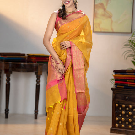 Collection image for: Banarasi Semi Dupion Sarees