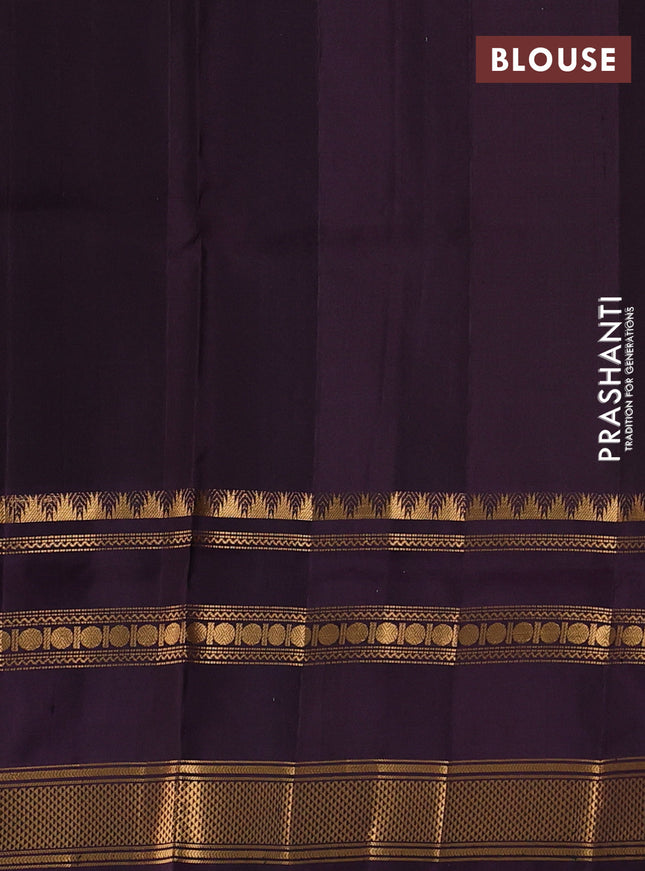 Pure soft silk saree maroon and wine shade with zari woven buttas and long zari woven border