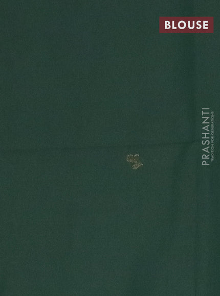 Jamdhani cotton saree pastel green and green with thread & zari woven buttas and jamdhani pallu