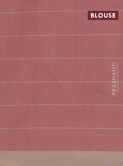 Chirala cotton saree peach pink and peach shade with allover prints and printed border
