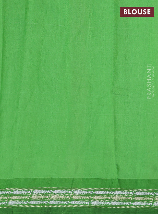 Pure tussar silk saree beige and light green with allover kalamkari prints and temple design virdharbha border