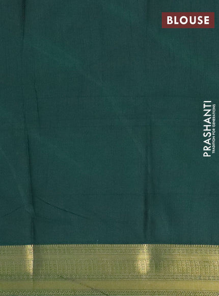 Pink semi tussar saree with matching Neck piece