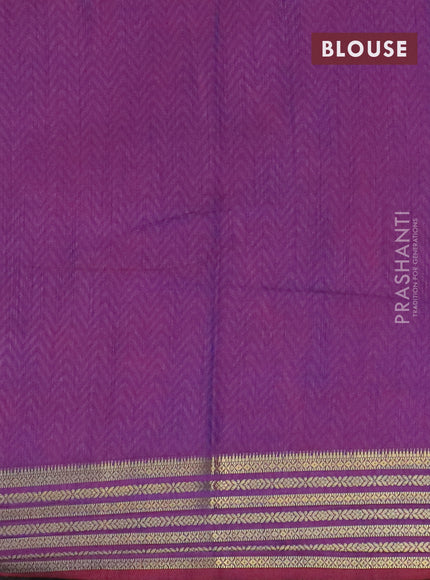 Pink semi tussar saree with matching Neck piece