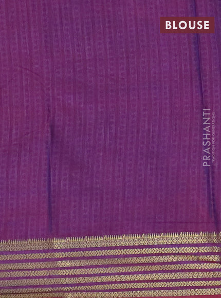 Pink semi tussar saree with matching Neck piece
