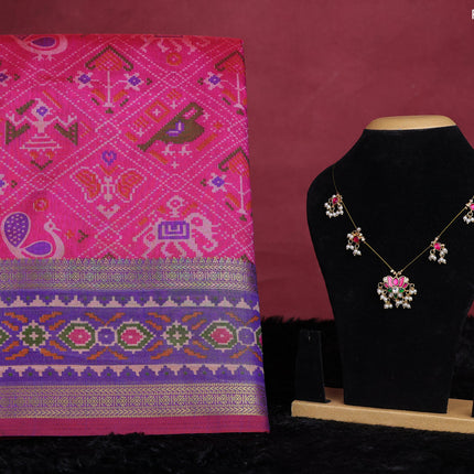 Collection image for: Saree with Jewellery Combo