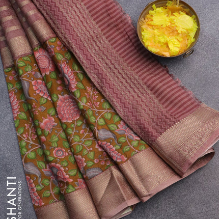 Collection image for: Semi Crepe Sarees - Panel Prints