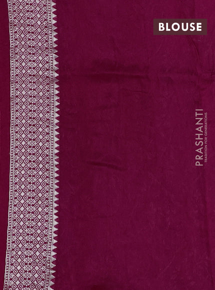 Banarasi raw silk saree pink with zari woven buttas and zari woven paithani style border