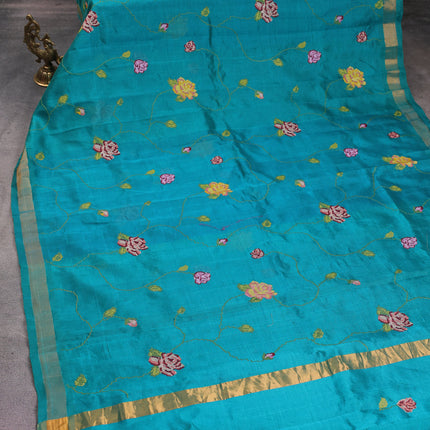 Collection image for: Embroidered Silk Cotton Sarees