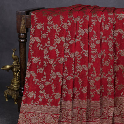 Collection image for: Banarasi Semi Crepe Sarees