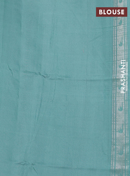 Banarasi Kora silk saree mild purple and pastel green with allover jamdhani weaving