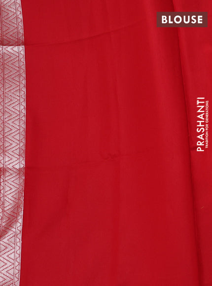 Banarasi Kora silk saree pink with allover jamdhani weaving