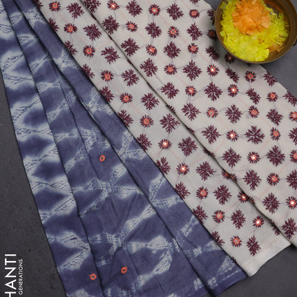 Collection image for: Kantha Work Cotton Sarees