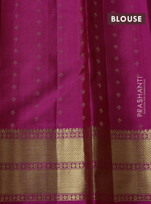 Pure soft silk saree pink with allover zari woven buttas and zari woven border