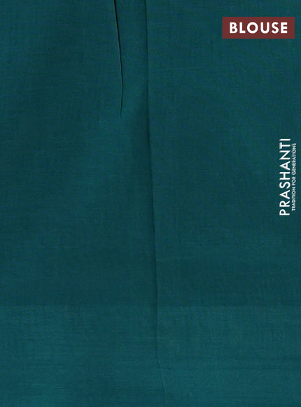 Ikat cotton saree mustard shade and green with allover ikat weaves and simple border