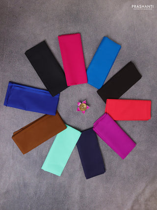 Cotton blouse piece multi colour pack of 10