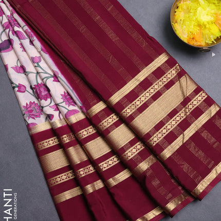 Collection image for: Semi Mysore Silk Sarees