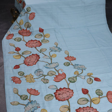 Collection image for: Semi Tussars Kalamkari Applique Work