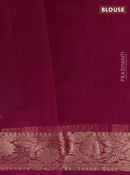 Pink Banarasi Tissue Silk Saree