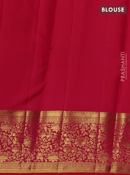 Pink Pure Kanchipuram Silk Saree