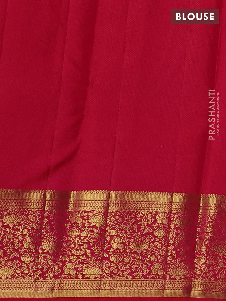 Pink Pure Kanchipuram Silk Saree