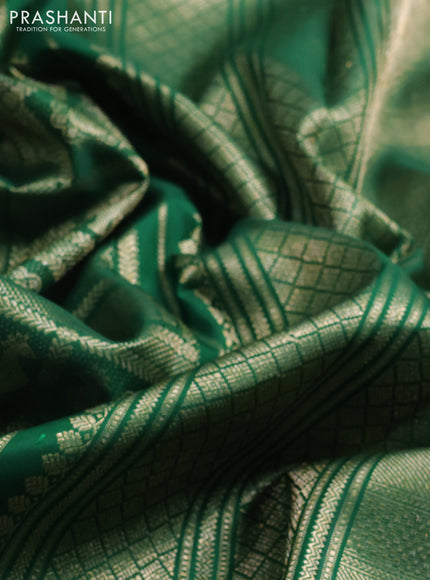 Green Pure Kanchipuram Silk Saree