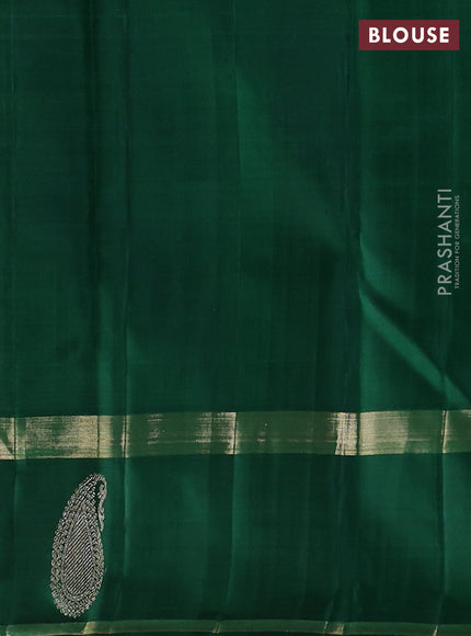 Green Pure Kanchipuram Silk Saree