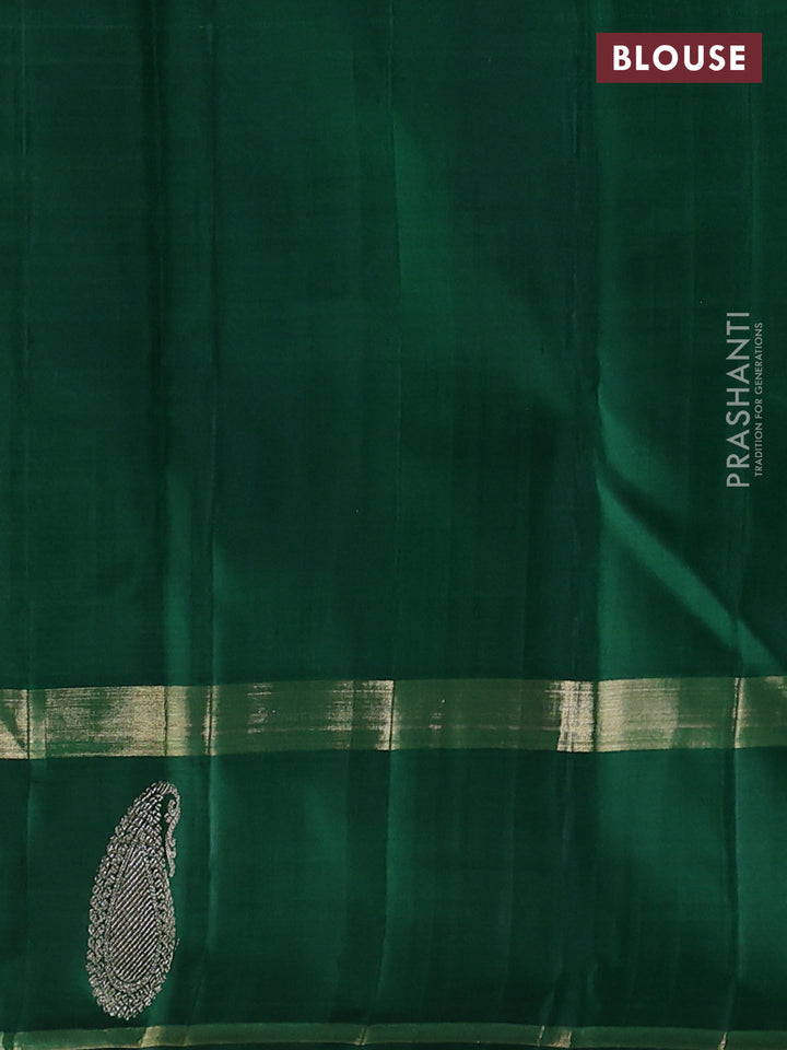 Green Pure Kanchipuram Silk Saree