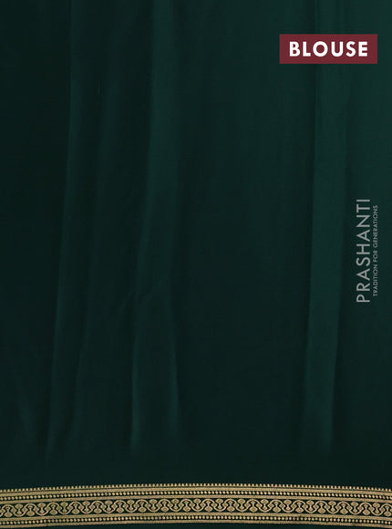 Green Pure Mysore Silk Saree