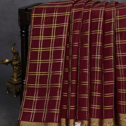 Collection image for: Mysore Silk - Checks and Buttas