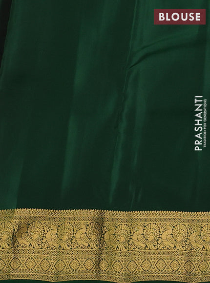 Pink & Green Kanchipuram Silk - Buttas