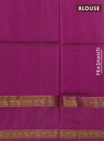 Pink & Peach Pink Pure Uppada Silk - Buttas