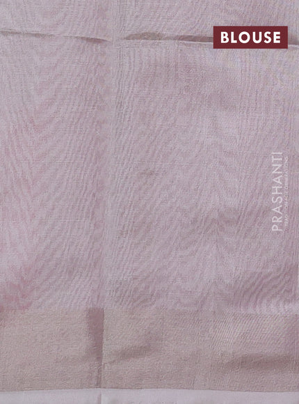 Pink Pure Uppada Silk - Buttas