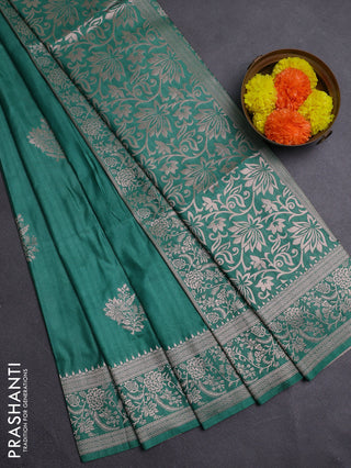 Green Semi Soft Silk Saree