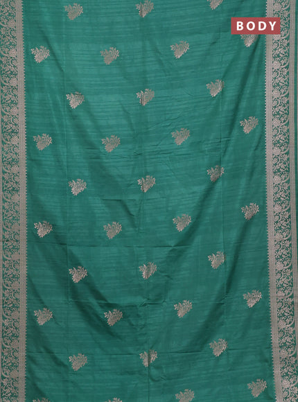 Green Semi Soft Silk Saree