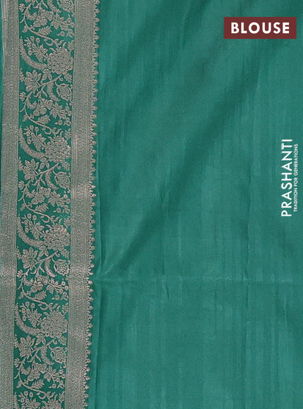 Green Semi Soft Silk Saree