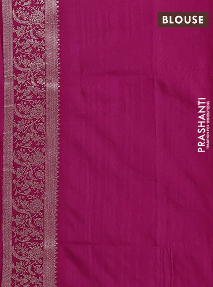 Pink Semi Soft Silk Saree