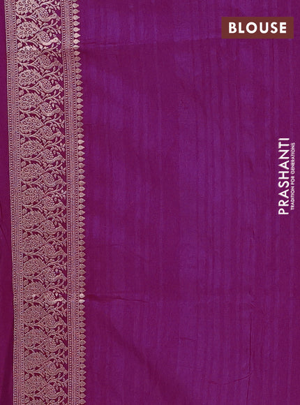 Wine Semi Soft Silk Saree
