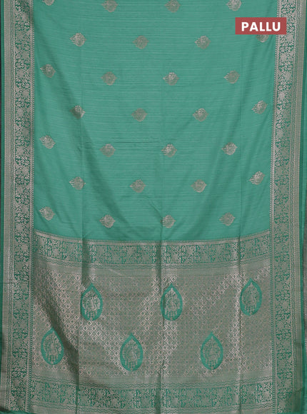 Green Semi Soft Silk Saree