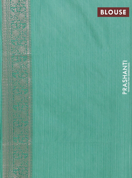 Green Semi Soft Silk Saree