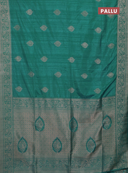 Pastel Green Semi Soft Silk Saree