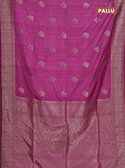 Onion Pink Semi Soft Silk Saree