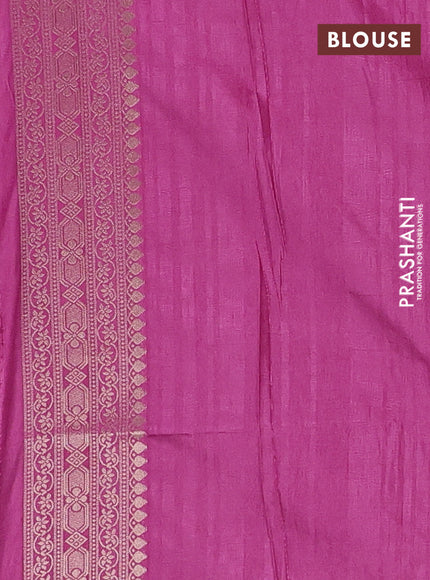 Onion Pink Semi Soft Silk Saree