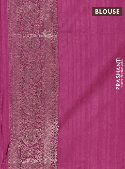 Mauve Pink Semi Soft Silk Saree