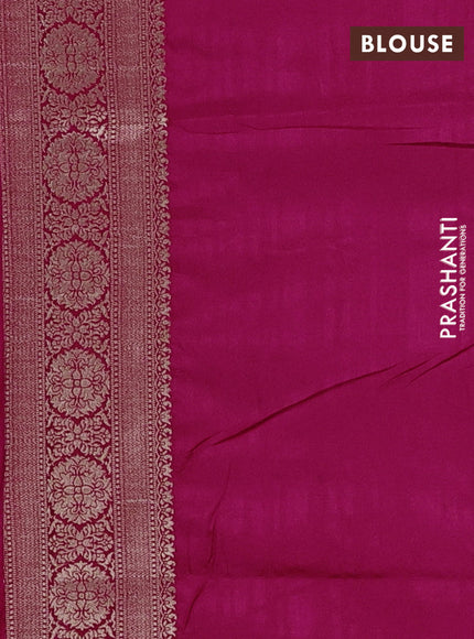 Pink Semi Soft Silk Saree