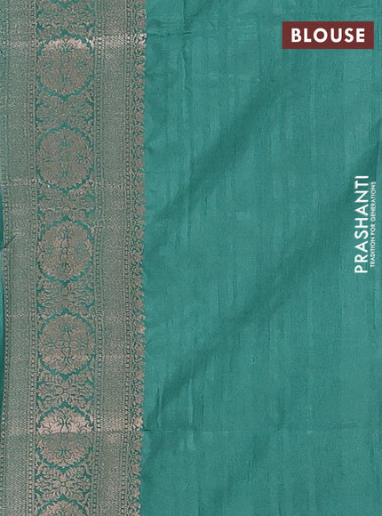 Green Semi Soft Silk Saree