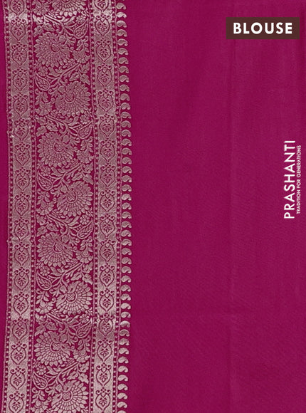 Pink Semi Soft Silk Saree