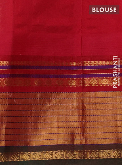 Cream Silk Cotton Kuppadam - Ganga Jamuna