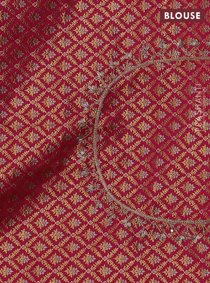 Pink Pure Kanchipuram Silk - Embroidery